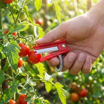 Ergonomic thumb cutter - gardening