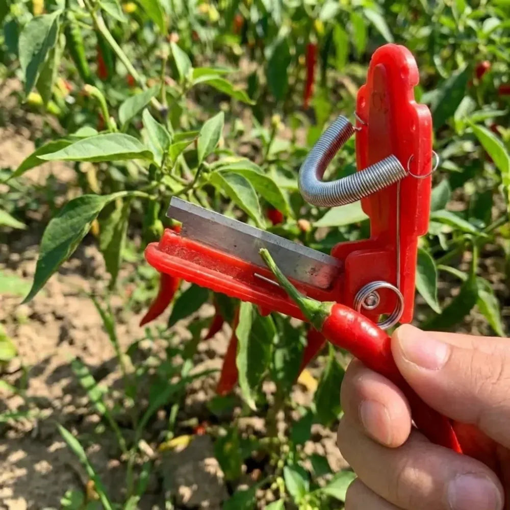 Ergonomic thumb cutter - gardening