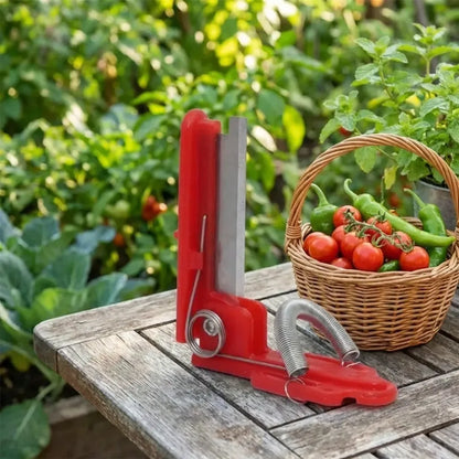 Ergonomic thumb cutter - gardening