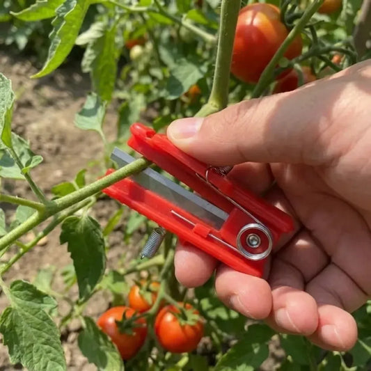 Ergonomic thumb cutter - gardening