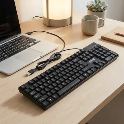 Ergonomic usb wired keyboard - accessories