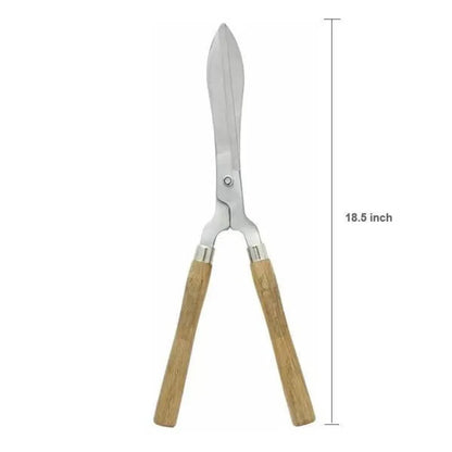 Ergonomic wooden hedge shears - garden
