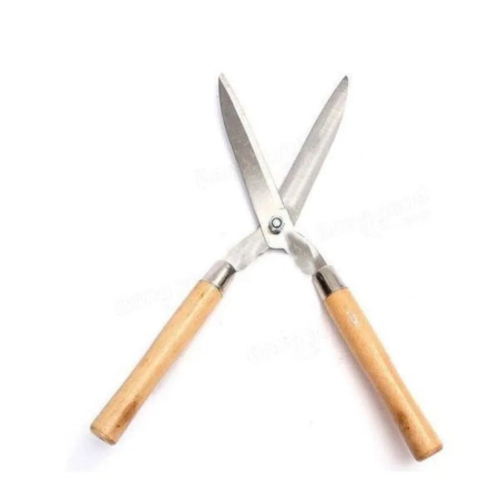 Ergonomic wooden hedge shears - garden