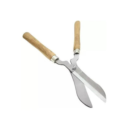 Ergonomic wooden hedge shears - garden