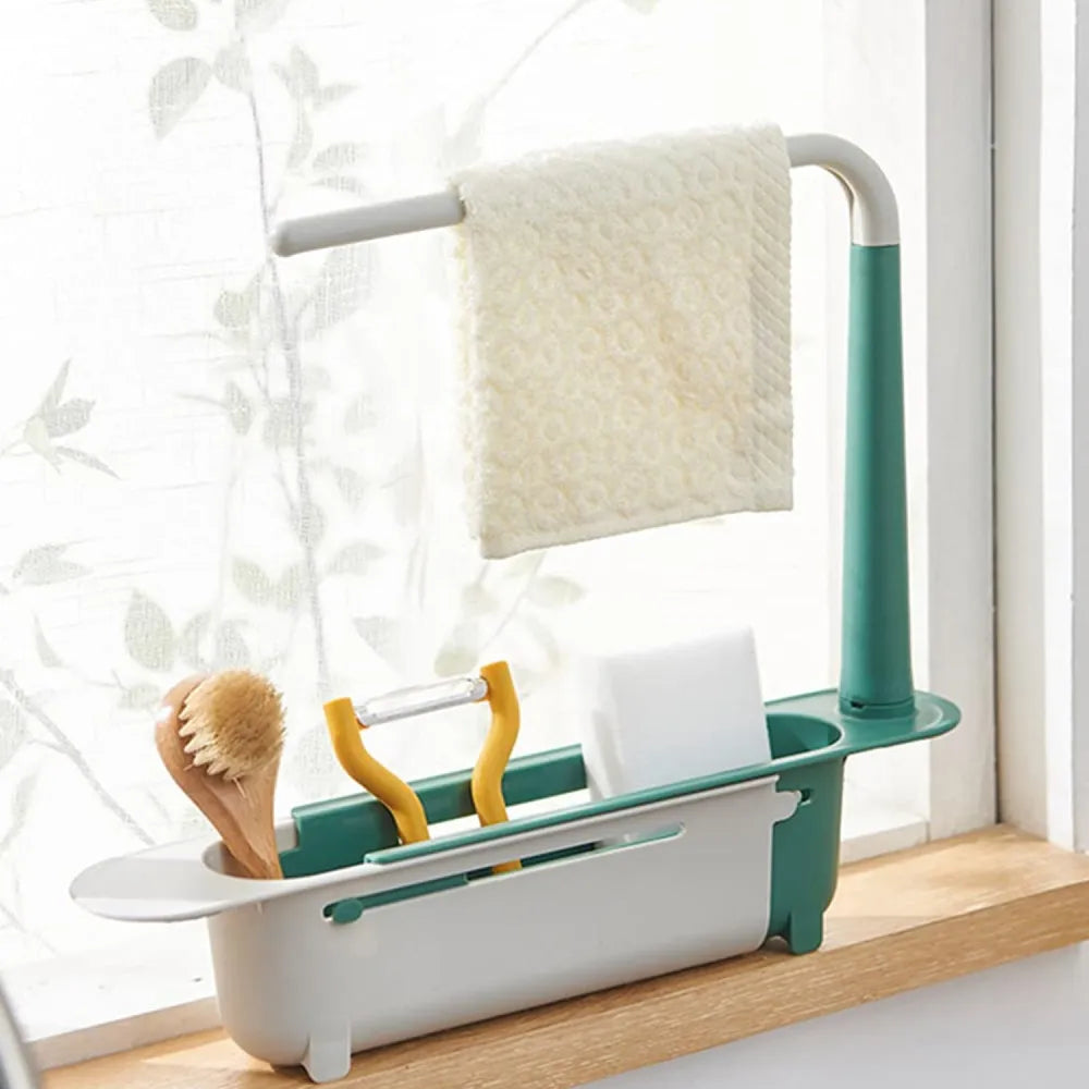 Expandable kitchen sink rack - home &