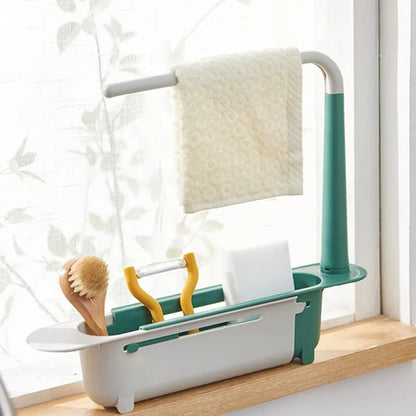 Expandable kitchen sink rack - home &
