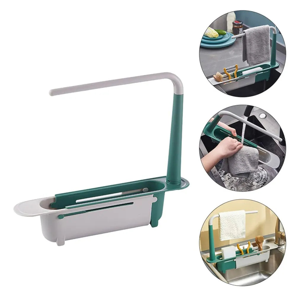 Expandable kitchen sink rack - home &