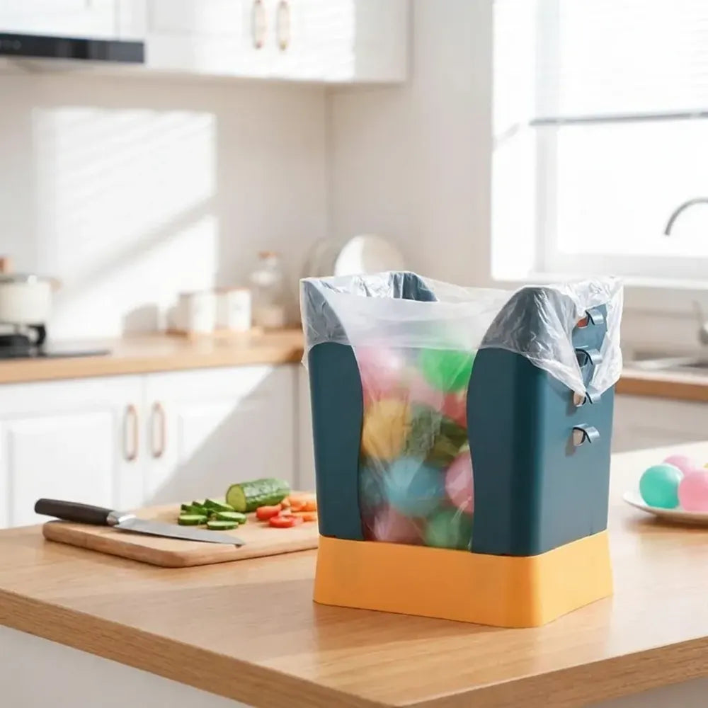 Expandable waste bin - home improvement