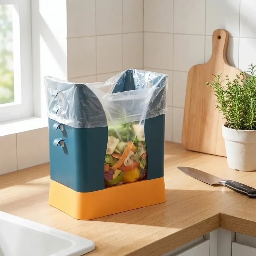 Expandable waste bin - home improvement