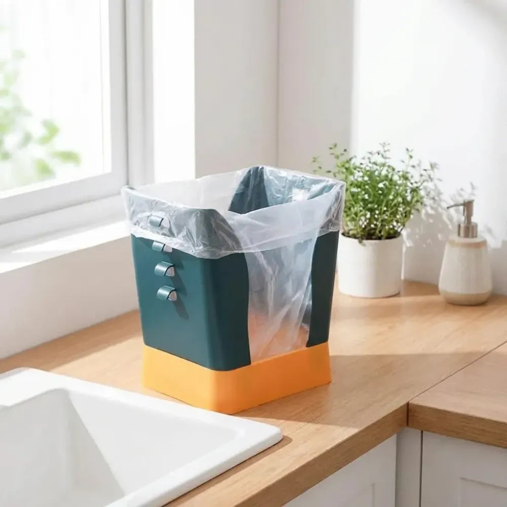 Expandable waste bin - home improvement