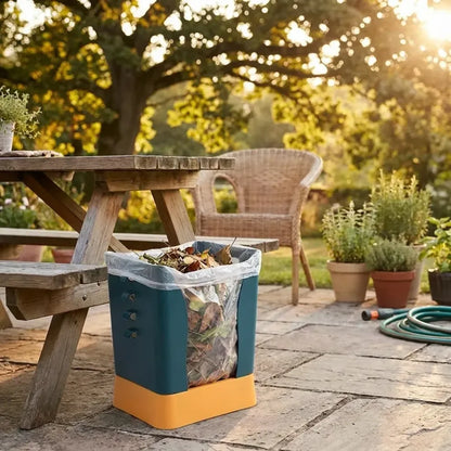 Expandable waste bin - home improvement