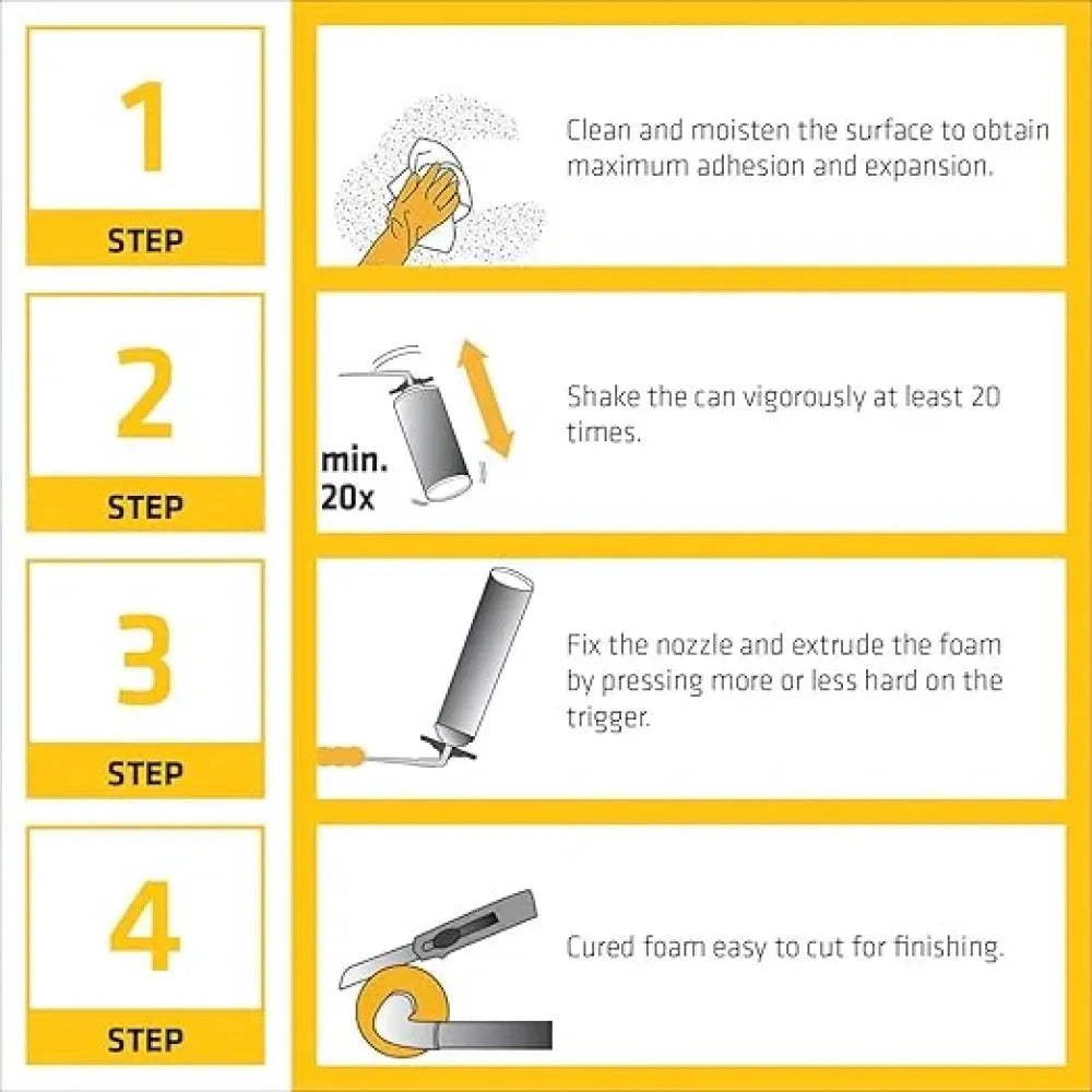 Expanding foam spray – 300ml