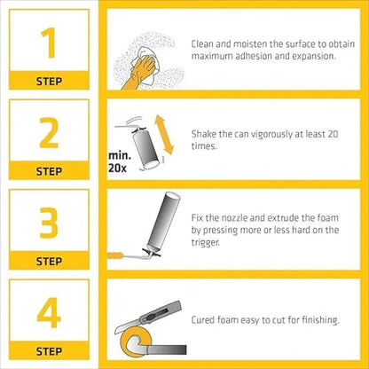 Expanding foam spray – 300ml