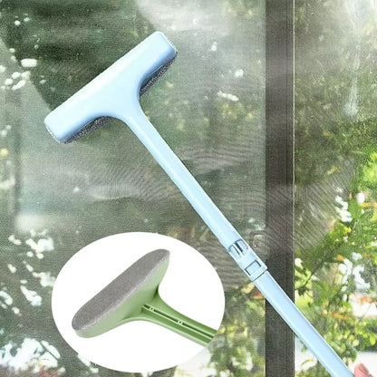 Extendable window screen brush - home improvement