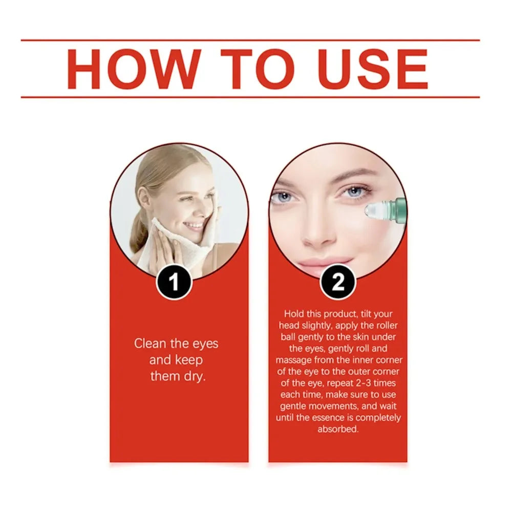 Eye wrinkle massage oil