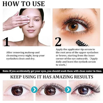 Eyelash growth serum