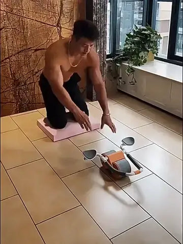 Abdominal exercise roller