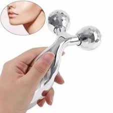Solar-powered skin tightening massager