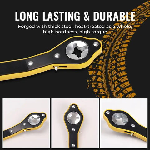 Advance car jack wrench tool