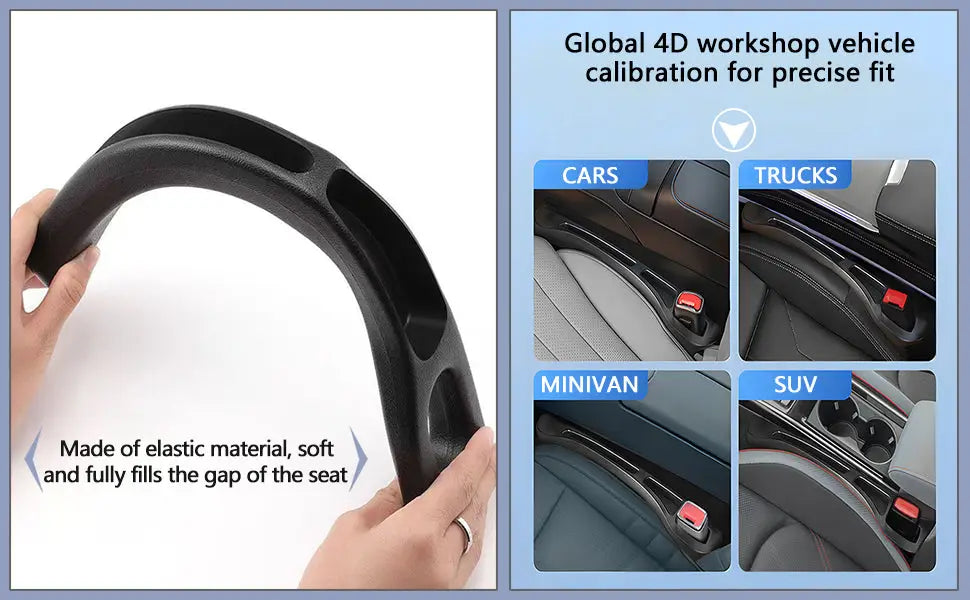 Car seat gap filler