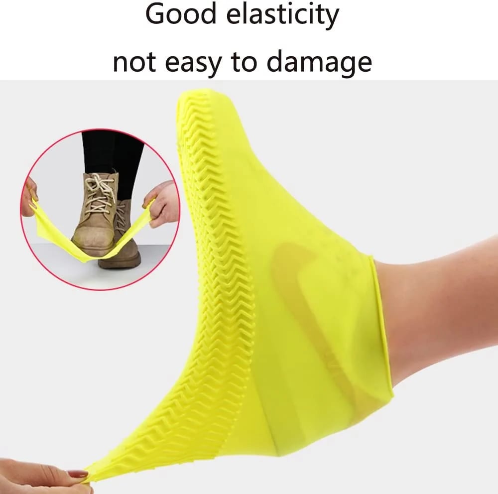 Waterproof silicone shoes cover