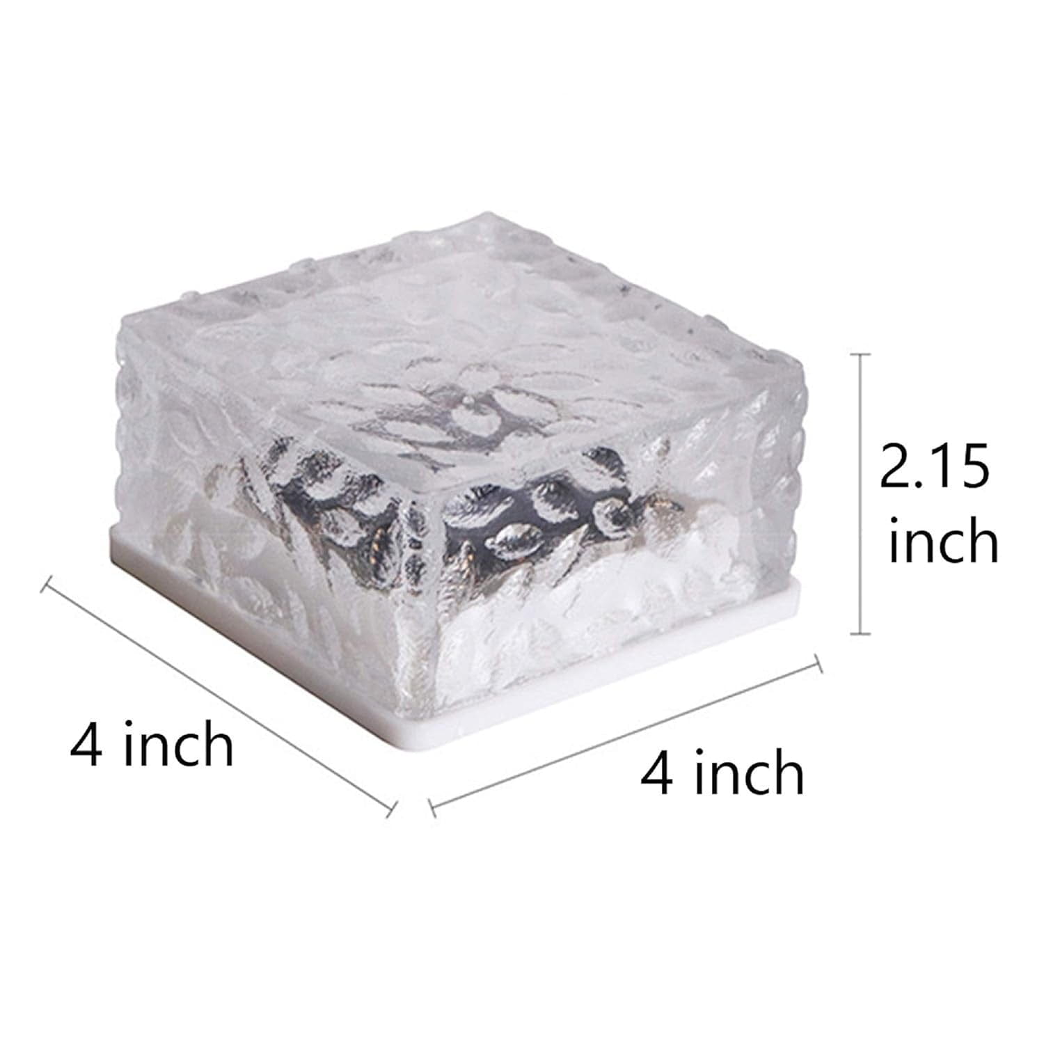 Solar Ice Cube Garden Lights