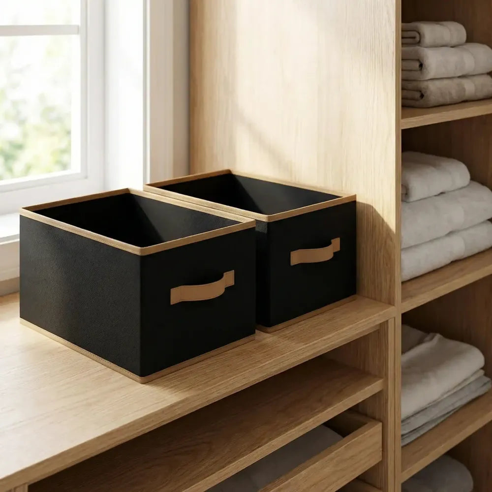 Fabric drawer organizer – pack of 2