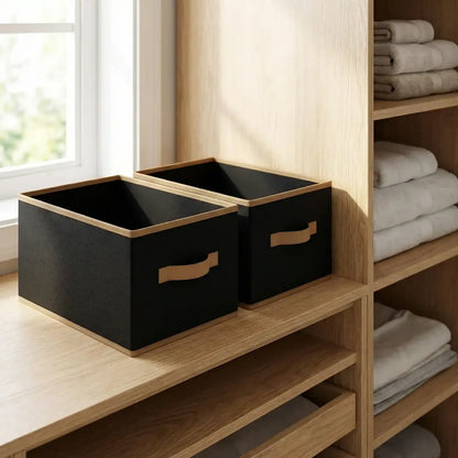 Fabric drawer organizer – pack of 2