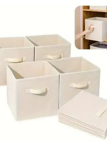 Fabric Storage Drawer Bins – Pack of 2
