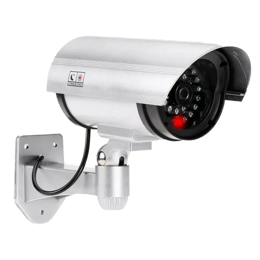 Fake outdoor security camera