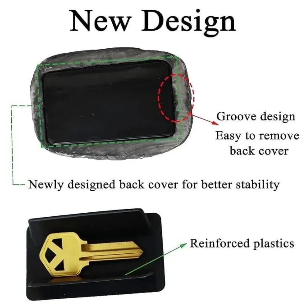 Fake rock key hider