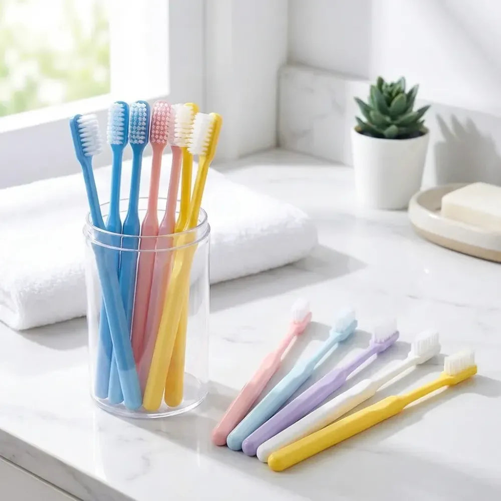 Family soft toothbrush set - health care