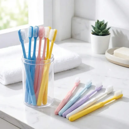 Family soft toothbrush set - health care