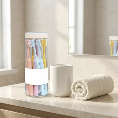 Family soft toothbrush set - health care
