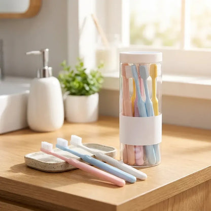 Family soft toothbrush set - health care