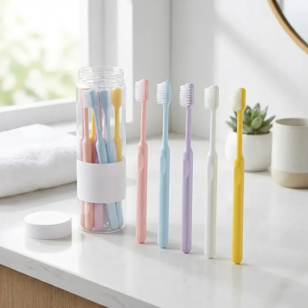 Family soft toothbrush set - health care
