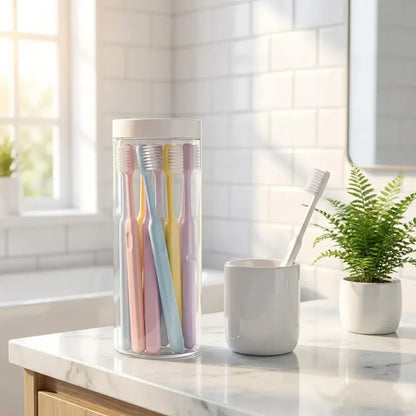 Family soft toothbrush set - health care