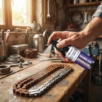 Fast-acting rust remover - potential heroes