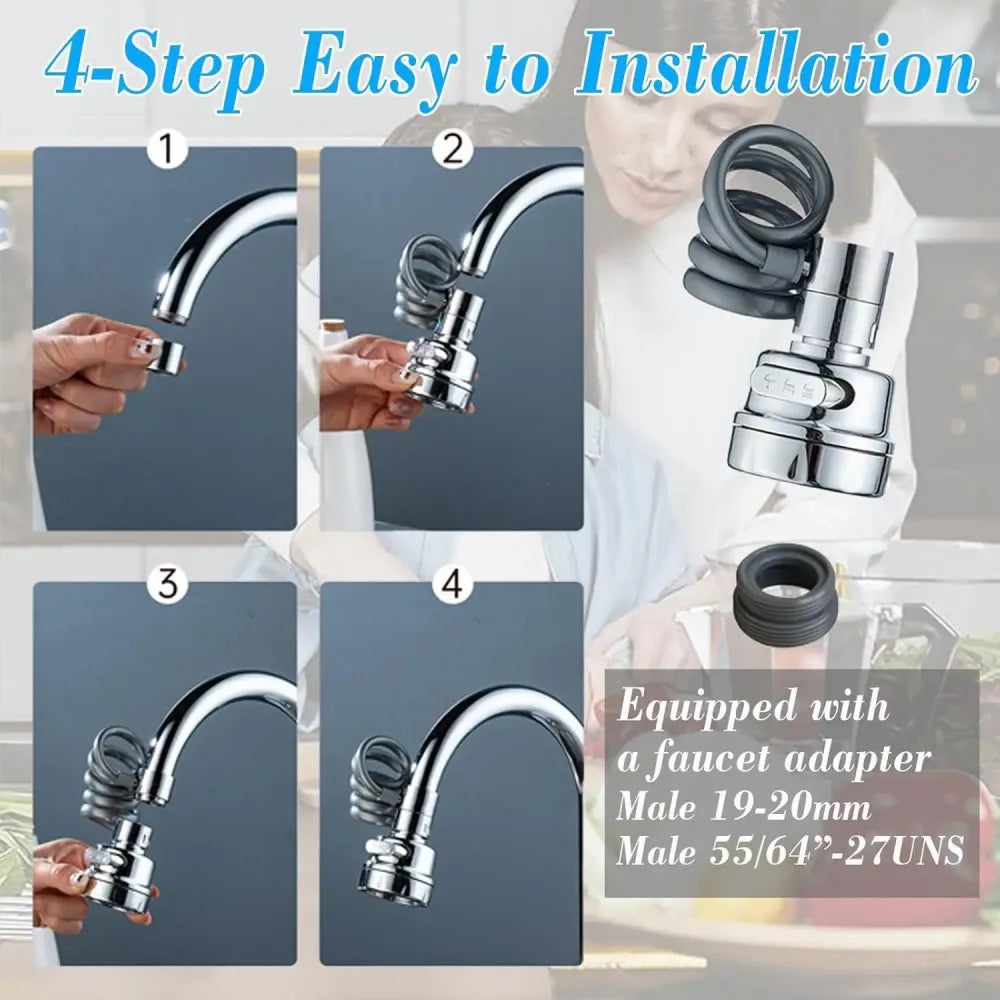 Faucet sprayer attachment