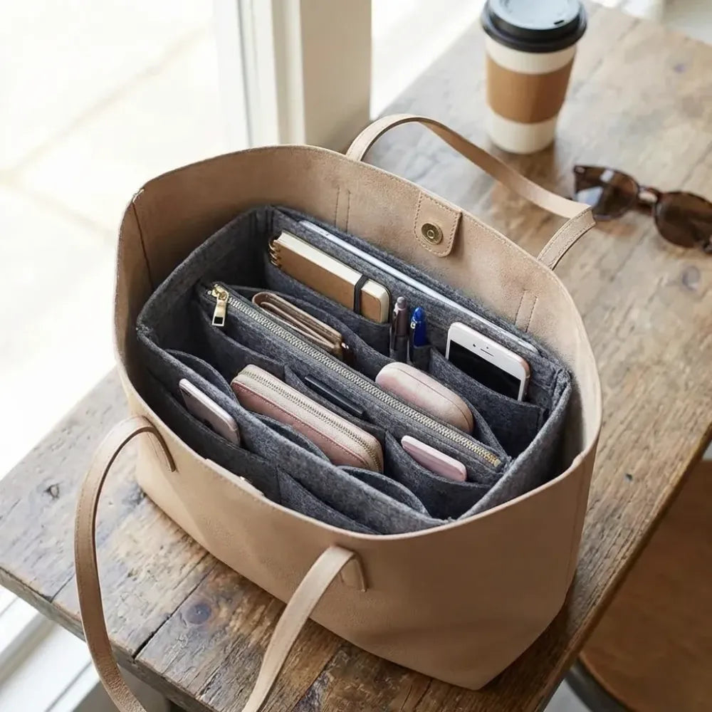 Felt purse organizer insert - potential heroes