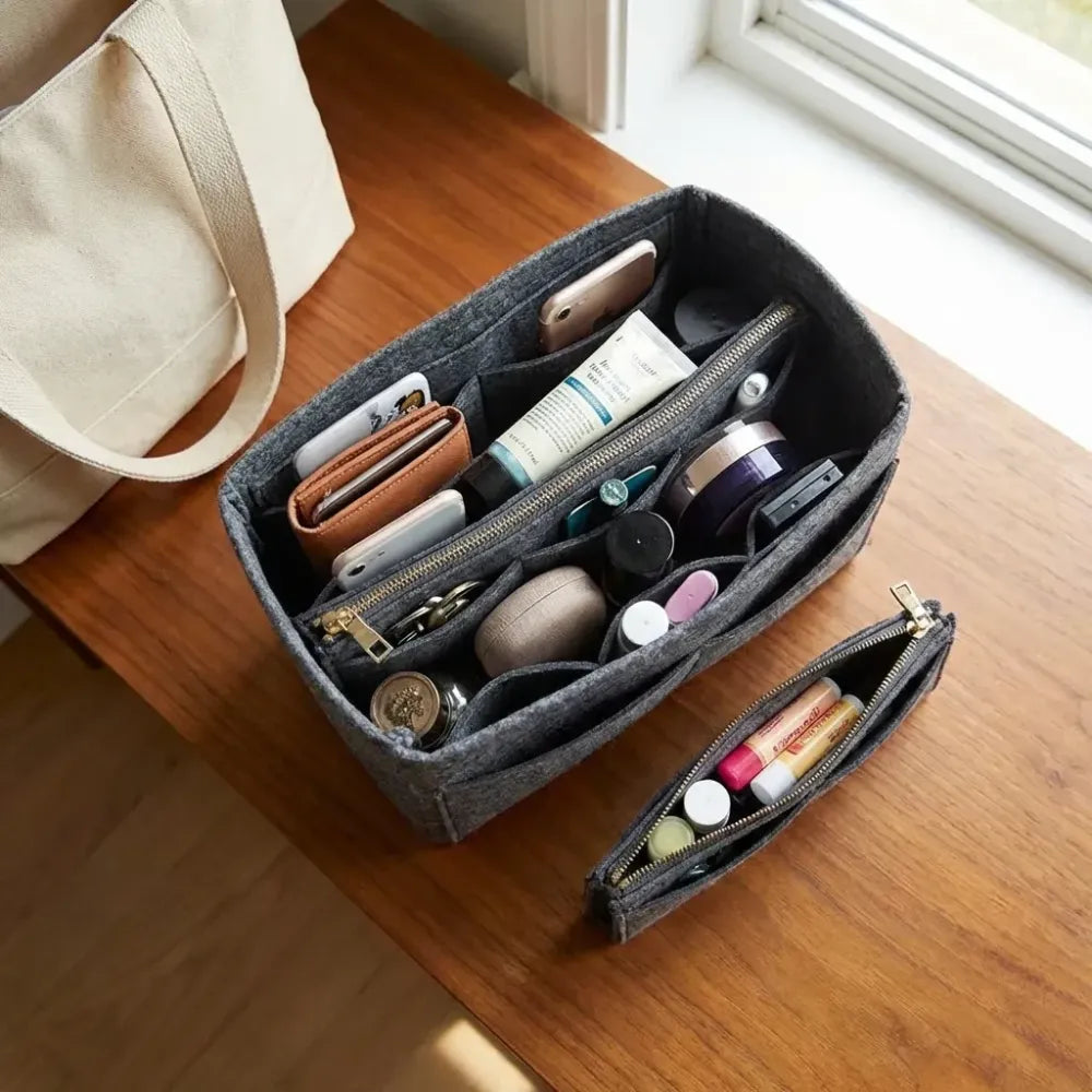 Felt purse organizer insert - potential heroes