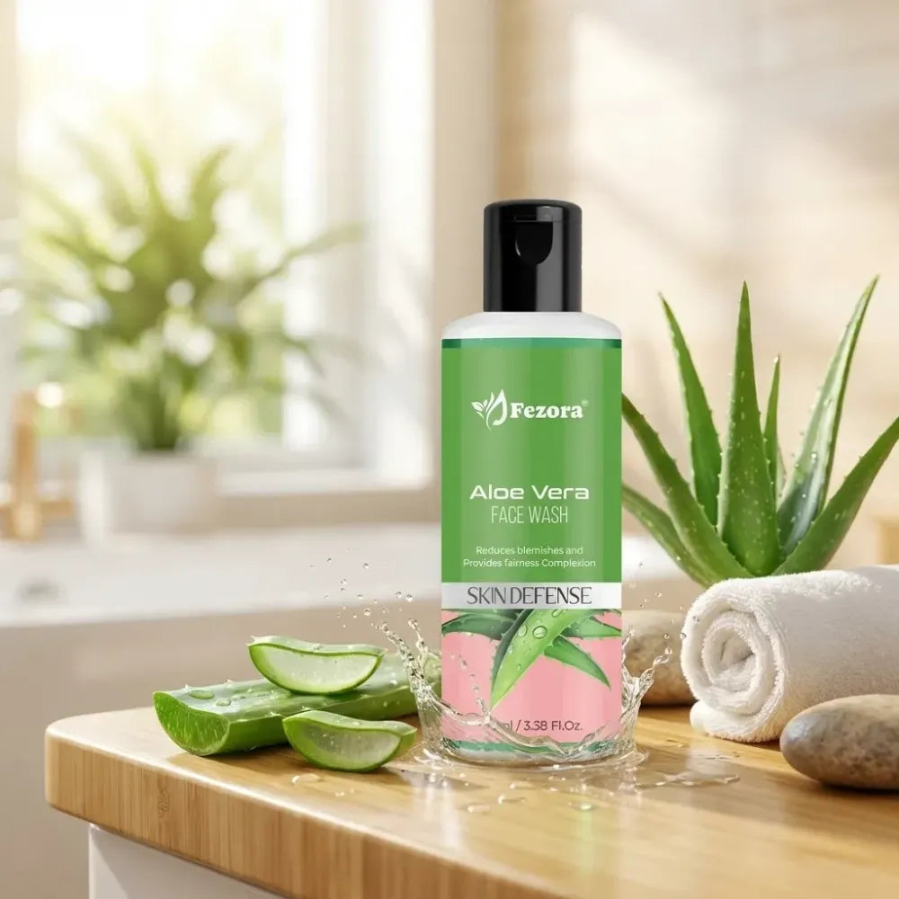 Fezora aloe vera face wash – 100ml