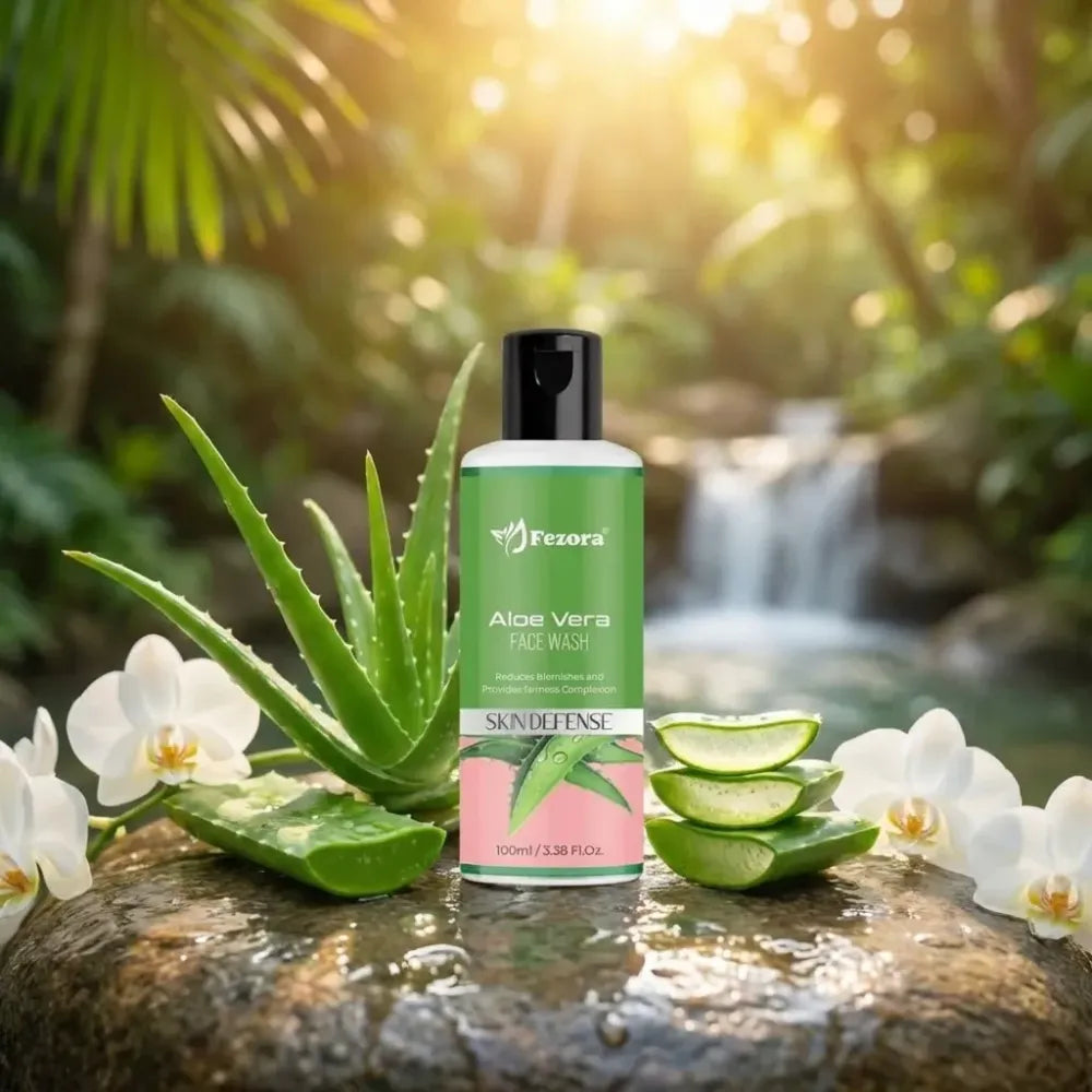 Fezora aloe vera face wash – 100ml