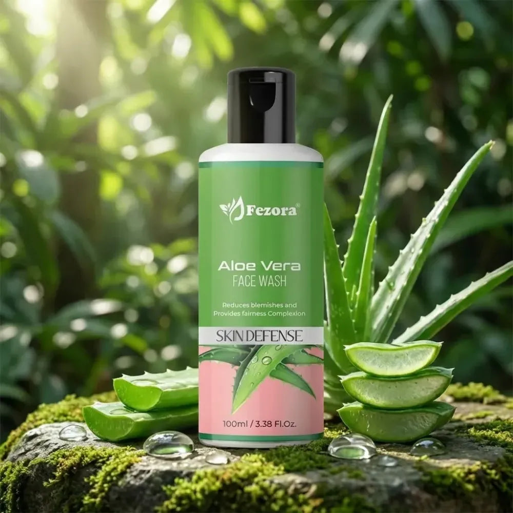 Fezora aloe vera face wash – 100ml