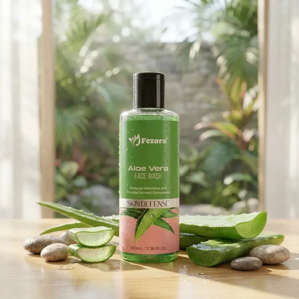 Fezora aloe vera face wash – 100ml