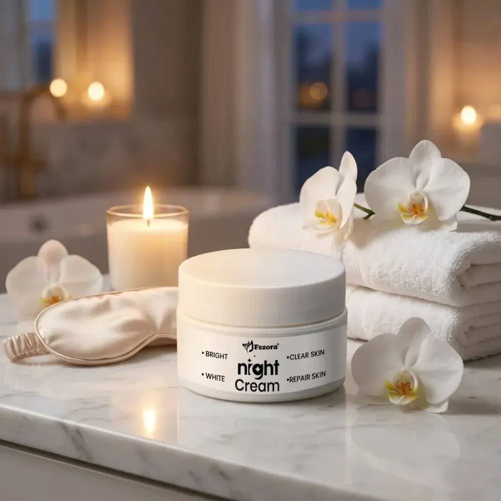 Fezora brightening night comfort cream - 50 gm (pack of 2)