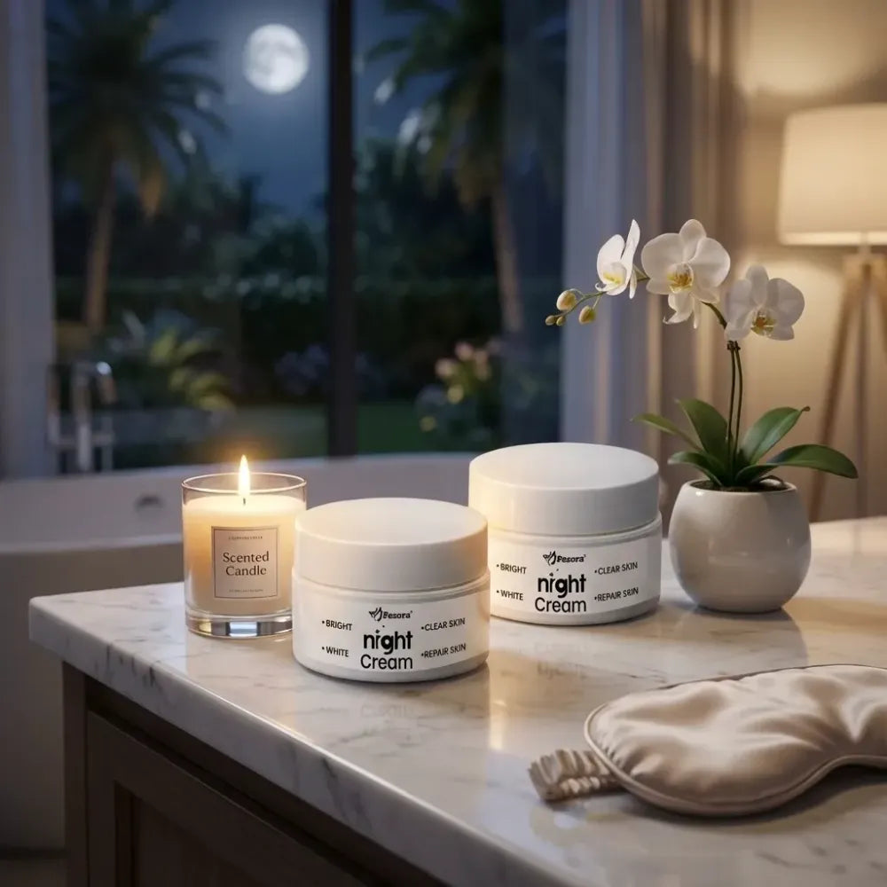Fezora brightening night comfort cream - 50 gm (pack of 2)