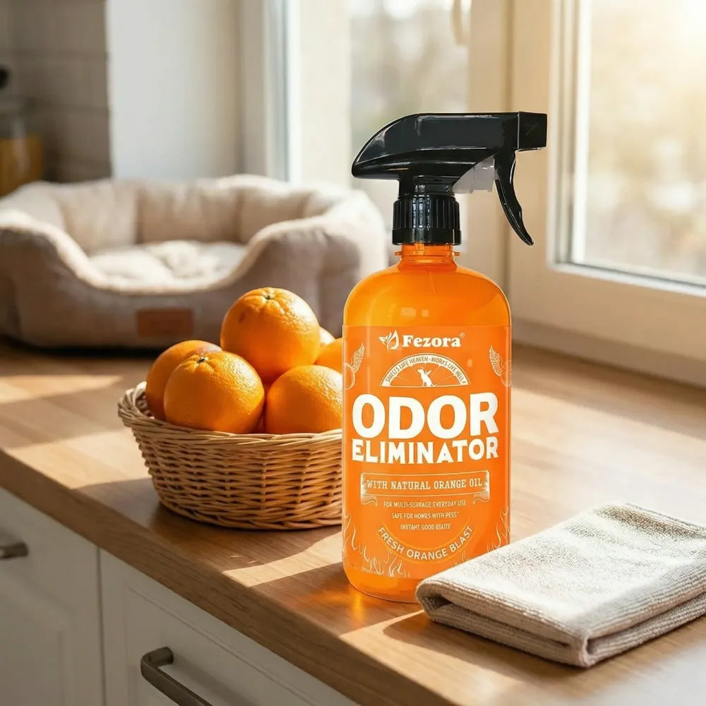Fezora odor eliminator fresh orange spray 100 ml