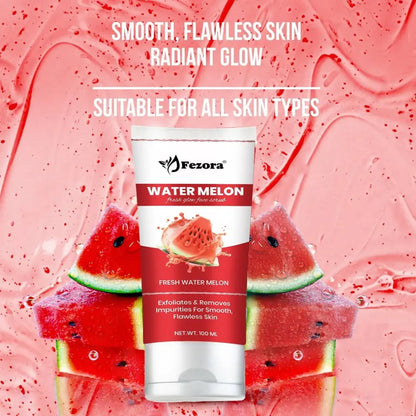 Fezora watermelon face scrub – pack of 2