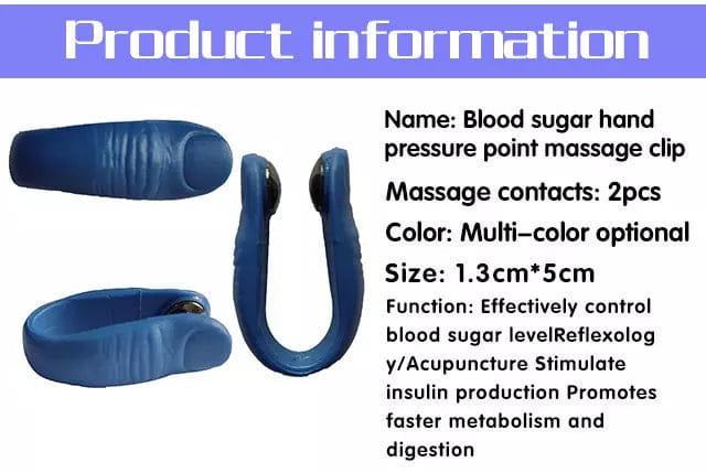 Portable sugar control clip